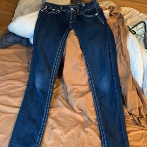 Miss Me Dark Wash Skinny Jeans